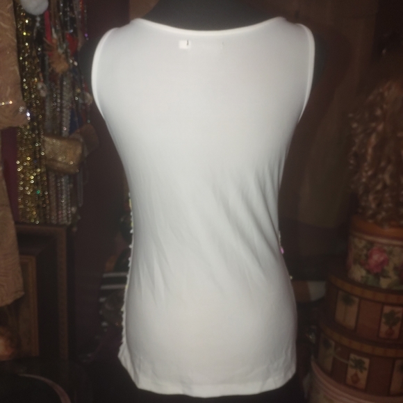 Pretty Guide Sequined Tank Top M - Picture 4 of 4